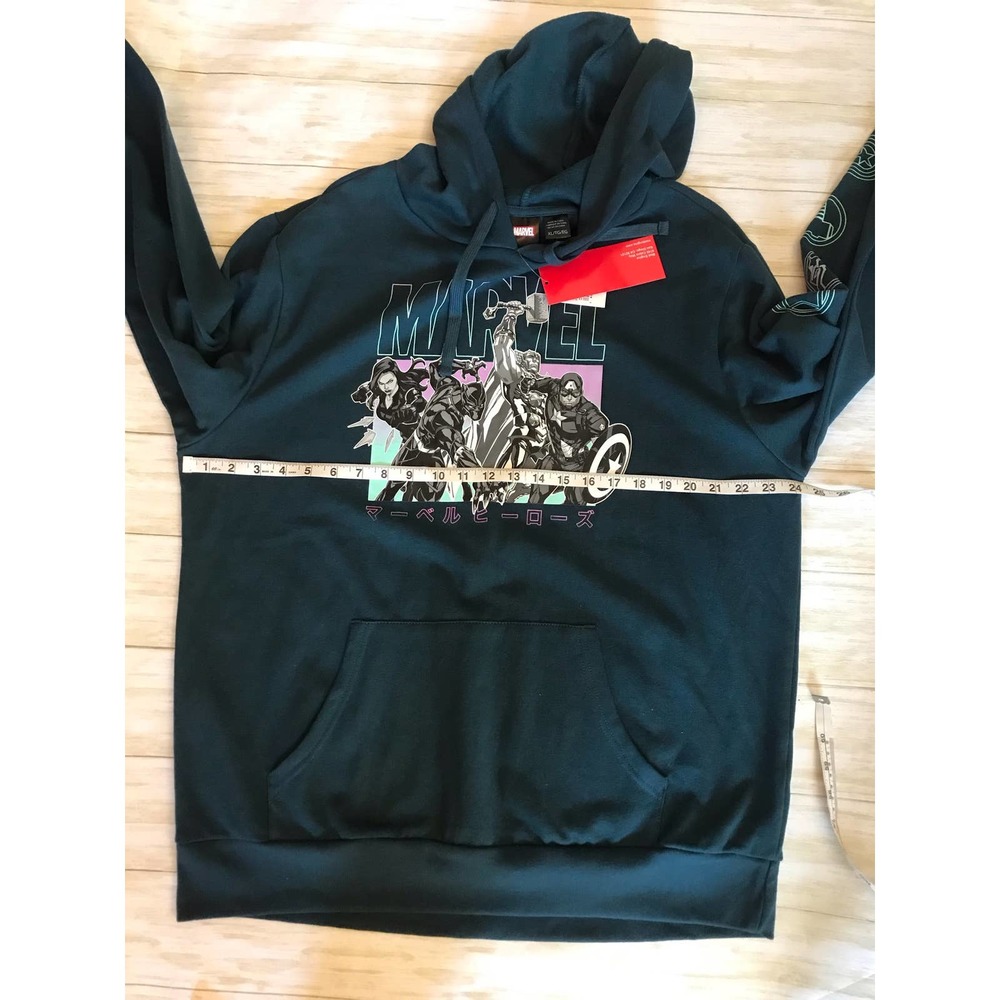 Mad Engine The Averngers “Marvel Heroes” Pullover Hoodie Size XL - Picture 3 of 7